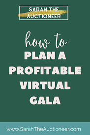 We can also help you operate your nonprofit with our optional ra and compliance services. How To Make Money At A Virtual Gala Blog Sarah Knox Auctioneer For Fundraising Benefit Charity Events