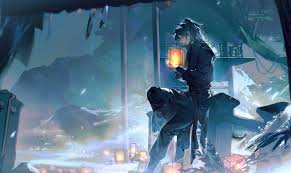 渡五趣 on twitter white cat china art boy art