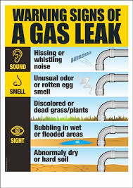 Gas Leak Warning Signs Health And Safety Poster Safety Posters Workplace Safety