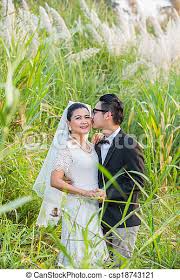 Background prewedding is a lifestyle app developed by berkahmadani. Asian Couple Groom And Bride With Outdoor Prewedding Portrait In Nature Background Canstock