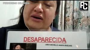 Mensaje de ayuda para encontrar a Linda Michelle Amaya Buelvas