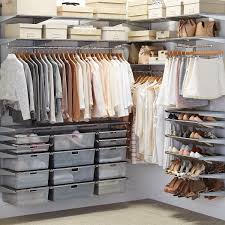 That's why we created starter kits. Closet System Elfa Classic 6 Platinum Walk In Closet The Container Store