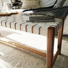 Resin wicker —for the best kitchen chairs that capture a contemporary yet classic feeling, try wicker dining chairs. If You Buy One Thing Woven Leather Bench Mad About The House
