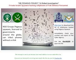 There's no malware for ios, they say. Confucius Uses Pegasus Spyware Related Lures To Target Pakistani Military
