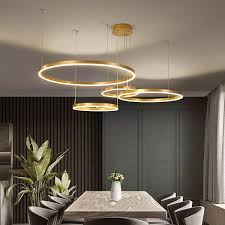 Modern Round Geometric Led Pendant Lamp Chandelier Lrww020 Chihulychandelier