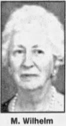 Martha M Alderfer Wilhelm (1918-1998)