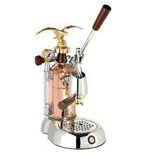 You won't have to worry about getting a lukewarm cup of joe anymore. La Pavoni Lgb 16 Grand Belleza 16 Cup Home Espresso Cappuccino Machine In Chrome Copper Copper Chrome Cappuccino Machine La Pavoni Automatic Coffee Machine