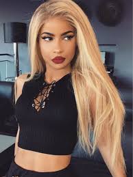 Straight Lengthy Blonde Hairstyles Wigs For Black Ladies Human Hair Wigs Lace Entrance Black Blonde Lace Front Wigs Straight Blonde Hair Wig Hairstyles