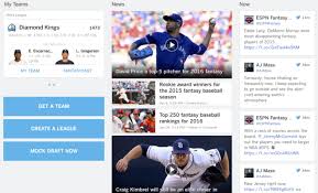 Use the espn draft kit, read fantasy blogs, watch video, or listen to espn fantasy podcasts. Espn Launches Fantasy Baseball App Laughingplace Com Fantasy Baseball Espn Fantasy Espn