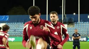 Artur Garibyan returns to full training ahead of Montenegro match
