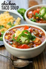 This keto friendly taco soup is definitely my favourite soup recipe on the blog! Easy Chicken Taco Soup Spend With Pennies