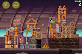 The farther the orange bird goes into the main structure, the more destruction will ensue. Angry Birds Rio Smugglers Plane Walkthrough Level 7 11 7 Angrybirdsnest