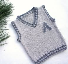 Chaleco Personalizado De Los Ninos Tanque De Por Ksyuknitting Toddler Vest Baby Boy Knitting Baby Boy Vest