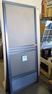 35 x 76 sliding screen door. Screen Door 35 1 2 X 83 1 4 Bronze Anodized Hinged 187 Retail Oahu Auctions