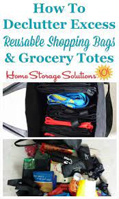 I had to purchase them and they are only a little bigger than regular shopping bags and some of them have. How To Declutter Reusable Shopping Bags Grocery Totes Shopping Bag Storage Reusable Shopping Bags Storage Reusable Shopping Bags