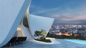From the station, the garden can be reached by a. Slovakian Artist Jan Revaj Designs 22 White Gems Across The World