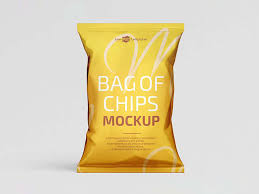 Download Free Chips Bag Mockup Psd PSD Mockup Templates