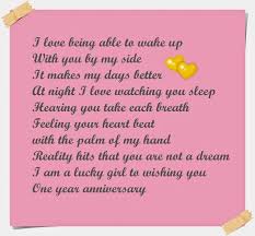 One Year Anniversary Poems For Boyfriend Happy Anniversary Quotes Anniversary Quotes For Her Happy Anniversary Poems
