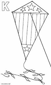 Print coloring of kite and free drawings. Printable Kite Coloring Pages For Kids