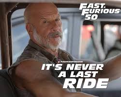 It's never a last ride. Fast and Furious 50 coming sometime in the future.  🤷‍♂️