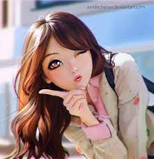 There are already 10600 awesome wallpapers tagged with girls for your desktop (mac or pc) in all resolutions: Wallpaper Brown Haired Beautiful Hair Girls Painting Art