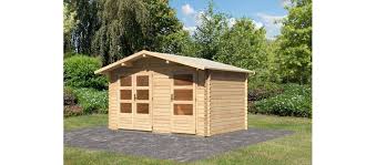 Holz Gartenhaus Herning 0 Natur B X T 370 Cm X 236 Cm Gartenhaus Holzgartenhaus Gartenhaus Kaufen