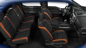 Black w/blue accents, premium leather. The Most Expensive 2017 Ford F 150 Raptor Is 72 965