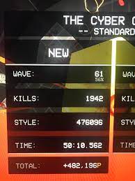 Not sure if this kind of post is allowed but I'm super proud of this  achievement. I ended up getting 15th in the world with this score. : r/ Ultrakill