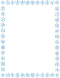 Free Snowflake Border Clipart Cliparts Co Free Christmas Borders Borders For Paper Christmas Stationary