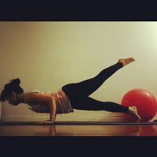 Day 3 Of Gratefulyogi Challenge Pose Chaturanga Dandasana With One Leg Lifted A K A Three Legged Chaturanga T Yoga Photoshoot Leg Lifts Ball Exercises