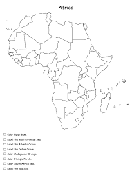 Educating Students Home Africa Activities For Kids History Worksheets Africa Map