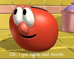 Lest we ever forget, VeggieTales was actually pretty funny.