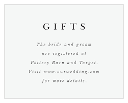 Free baby stuff unboxings 2020 | target baby registry gift bag & buy buy baby registry freebie. Customizable Wedding Registry Cards By Basic Invite