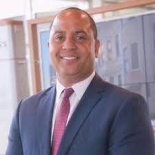 My father, Dutch Morial, at the Algiers home of Rodney "Sonny" Andry, Sr  who was instrumental in campaigning for him to become the first black mayor  of New Orleans.