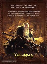 The Lord Of The Rings The Fellowship Of The Ring The Lord Of The Rings The Fellowship Of The Ring 2001 U S In 2020 Lord Of The Rings Lotr Quotes Gandalf Quotes