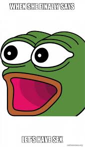 Xhamster to najlepszy portal z filmami pornograficznymi oferujący darmowe porno! When She Finally Says Let S Have Sex Poggers Make A Meme