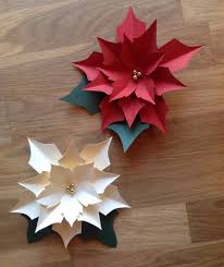 Large Paper Flowers Giant Paper Flowers Paper Poinsettia Etsy Large Paper Flowers Paper Flower Backdrop Paper Christmas Decorations