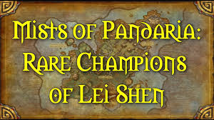 Key to the palace of lei shen can be obtained via different methods, but the key can only be looted off isle of thunder rare spawns once per week. Lu Ban World Of Warcraft Wiki Guide Ign