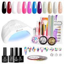 Want A Better At Home Manicure Then You Re Going To Need One Of These Gel Nail Kits Gel Nail Kit Gel Nails Diy White Gel Nails