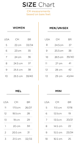 True Triple Flip Size Chart 2019