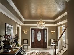 Paneled Ceiling Circles Tin Look Collection Tin Metal Paintable 12 X 12 Tile 1244 By Armstrong Goruntuler Ile Antre Tavan Duvar