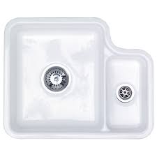 If you have any questions about your purchase or any other product for sale. Wickes Contemporary 1 5 Bowl Undermount Ceramic Kitchen Sink White Wickes Co Uk