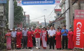 An giang, ba ria, bac ha, bắc kạn, bạc liêu, bắc ninh, bao. Canon Lights Up More Rural Roads In Bac Giang Province Society Vietnam Vietnamplus