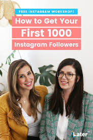 How To Get Your First 1000 Followers On Instagram Free Instagram Workshop Learn How To Get Your First 1000 Instagram Followers Grow From 0 To 1000 Followers Fas Instagram Followers Free Instagram Instagram