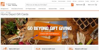 Who may get this credit card: Www Homedepot Com Home Depot Gift Card Balance Check Online Credit Cards Login