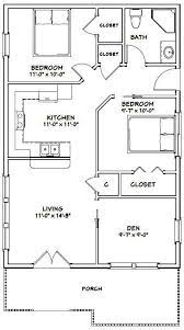 2 bedroom house plans ideas from our architect |* ideal 2 bedroom modern house designs. 24x36 House 2 Bedroom 1 Bath 864 Sq Ft Pdf Floor Plan Model 1 29 99 Picclick Tiny House Floor Plans Tiny House Plans Small House Plans