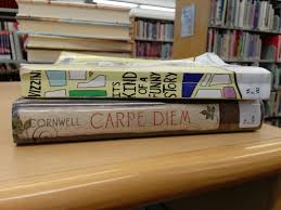 It S Kind Of A Funny Story Carpe Diem Book Spine Poetry Calvert Library Funny Stories Book Spine Calvert