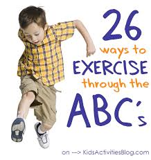 Cheerleading may not be officially r. Make Physical Fitness Fun With These Alphabet Exercises