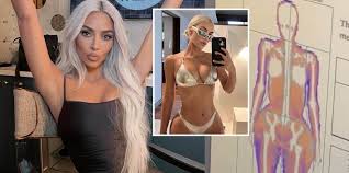Kim Kardashian's Body Scan 'Proves' She Had A Boob Job, Fans Believe |  YourTango