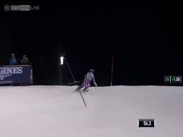 The drone carrying a tv camera for. Marcel Hirscher Crash Drone